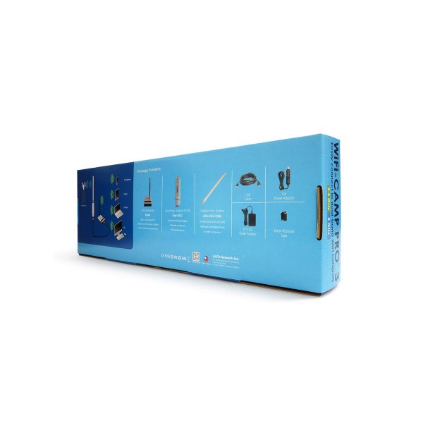 Zoom bild av ALFA WiFi Camp-Pro 3 Dual Band WLAN Range Extender Kit – Förbättra din internetuppkoppling på resan
