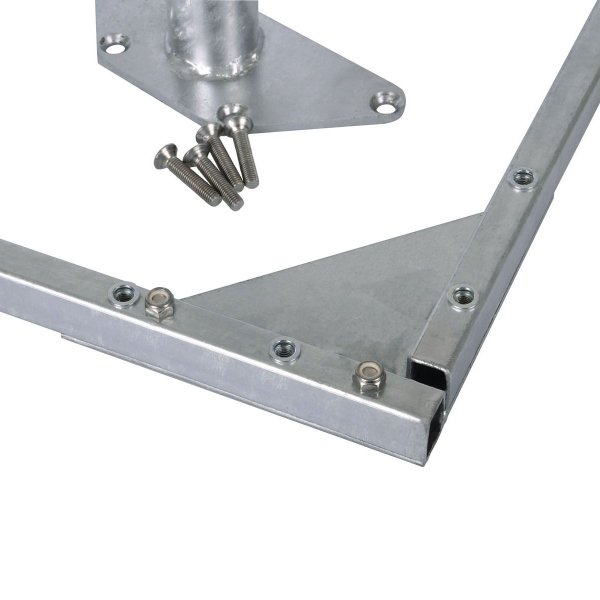 Zoom image of Herkules 1-panel balkongstativ – varmförzinkat stål