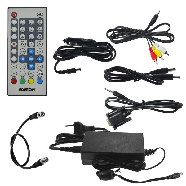 Zoom bild av Edision Multi-Finder Combo inkl. CCTV-testare – Proffsmätare för DVB-S/S2/T/T2/C och CCTV