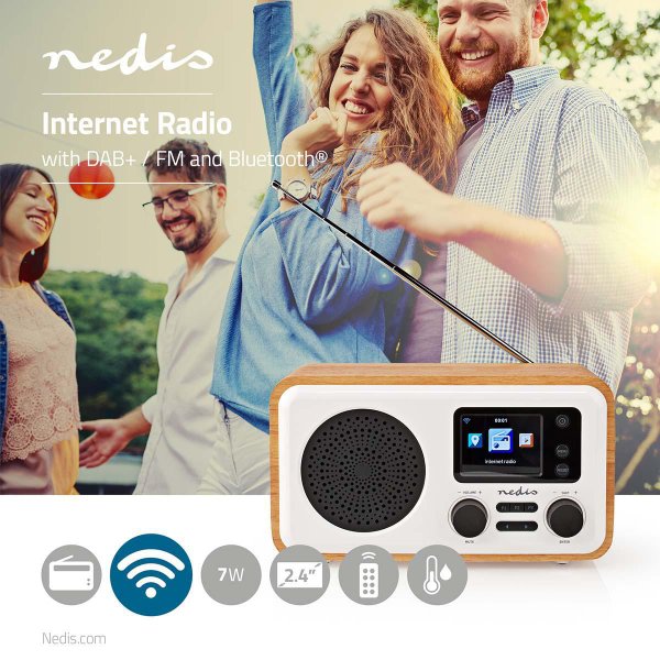 Zoom image of Bordsdesign Internet Radio Bluetooth / Wi-Fi / DAB+ / FM / Internet