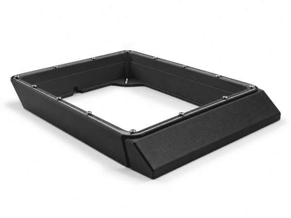 Zoom bild av Starlink Mini Flat Mount med plexiglas och vindavvisare | Svart
