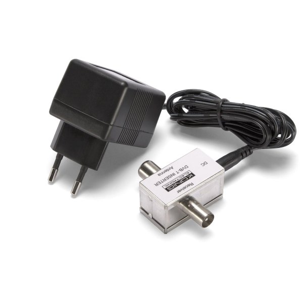 Zoom bild av 5 V-ströminjektor för aktiva antenner