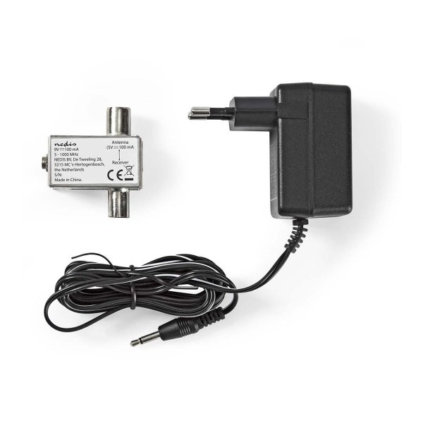 Zoom bild av 5 V-ströminjektor för aktiva antenner