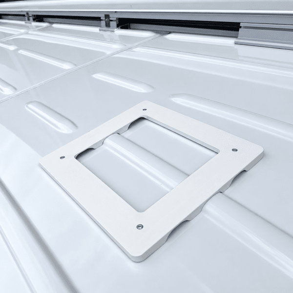 Zoom image of Starlink Mini Adapter Plate for Flat Mount Closed – Mercedes-Benz Sprinter from 2018 | White