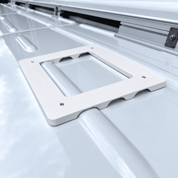 Zoom image of Starlink Mini Adapter Plate for Flat Mount Closed – Mercedes-Benz Sprinter from 2018 | White