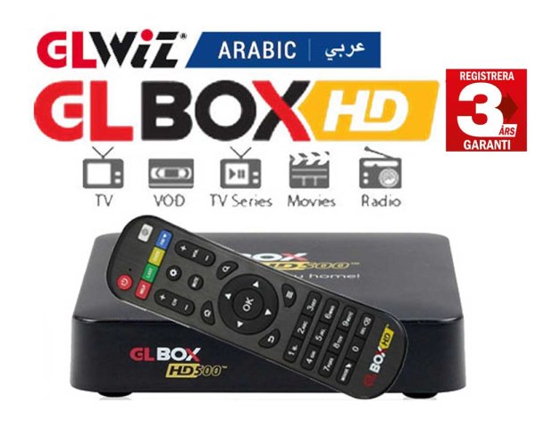 Zoom bild av GLArab Box HD500 – Arabiska TV-kanaler i HD utan månadsavgifter
