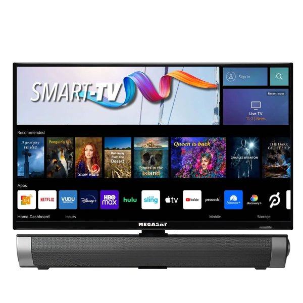 Zoom bild av Megasat Royal Line IV 19 Smart – Smart-TV för Husbil, Båt & Camping