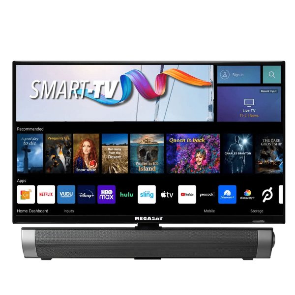 Zoom bild av Megasat Royal Line IV 22 Smart – Smart-TV för Husbil, Båt & Camping