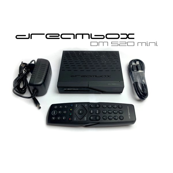 Zoom bild av Dreambox DM520 Mini HD DVB-S2 Mottagare Linux Enigma2 H.265