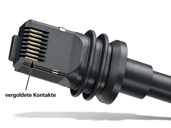 Zoom image of Network Cable for Starlink Standard and Mini – Sealed Connectors | 5 Metres